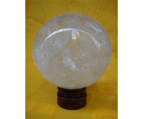 晶8《直径约11cm天然水晶透晶球》